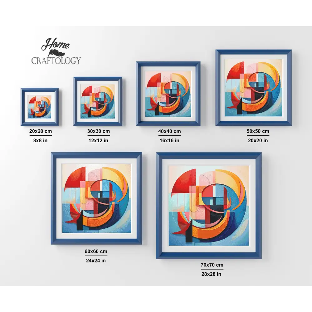 Different Shapes - Exclusive Premium Diamond Painting Kit - Diamond Painting Kit