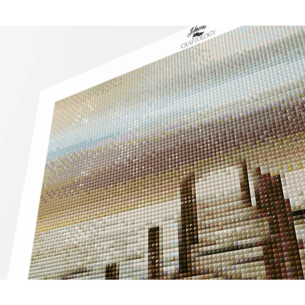 Dock on the Ocean - Premium Diamond Painting Kit - Diamond Painting Kit