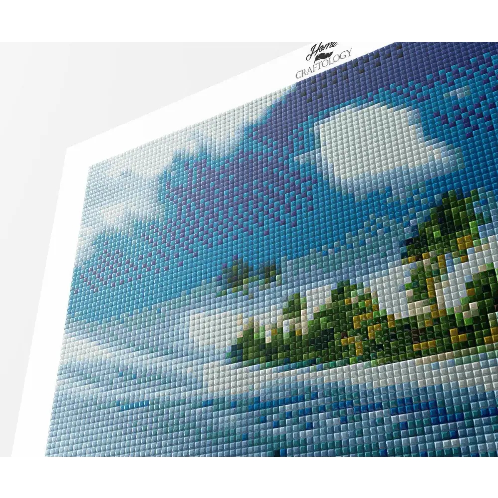 Dolphins Underwater - Premium Diamond Painting Kit - Diamond Painting Kit