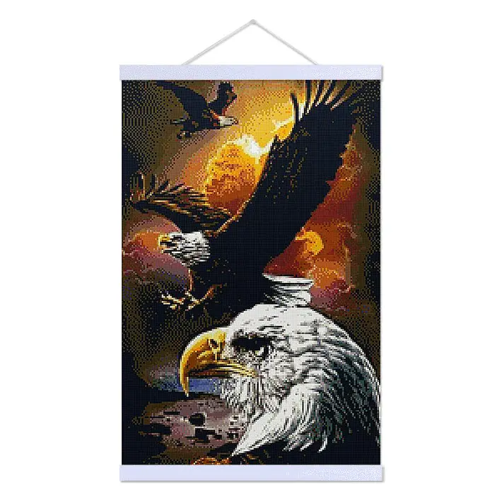 Eagles - Premium Diamond Painting Kit - Diamond Painting Kit