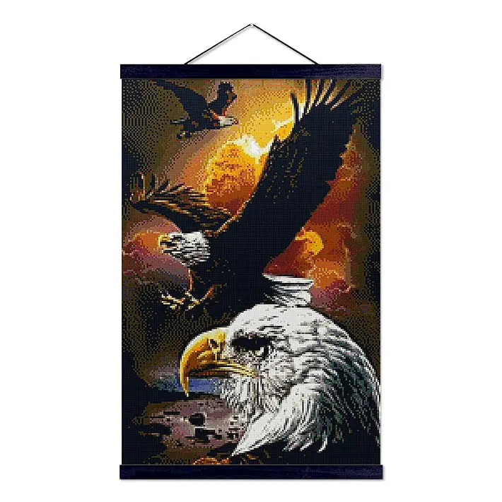 Eagles - Premium Diamond Painting Kit - Diamond Painting Kit