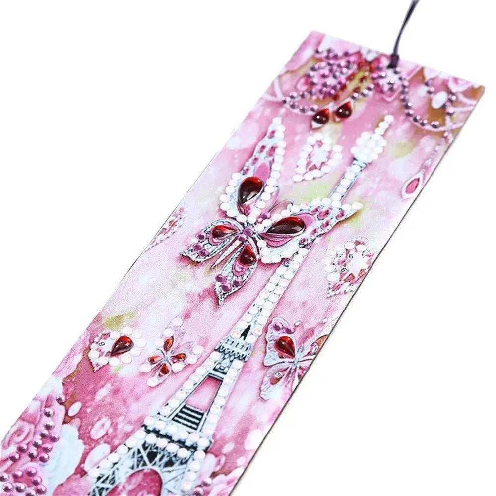 Eiffel Tower - Diamond Painting Bookmark - Bookmark