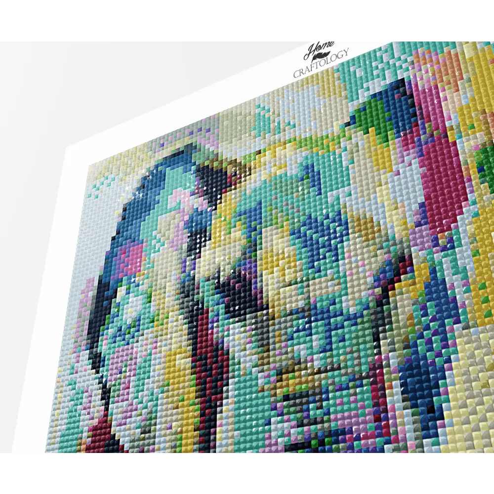 Elephant and Baby - Exclusive Premium Diamond Painting Kit - Diamond Painting Kit