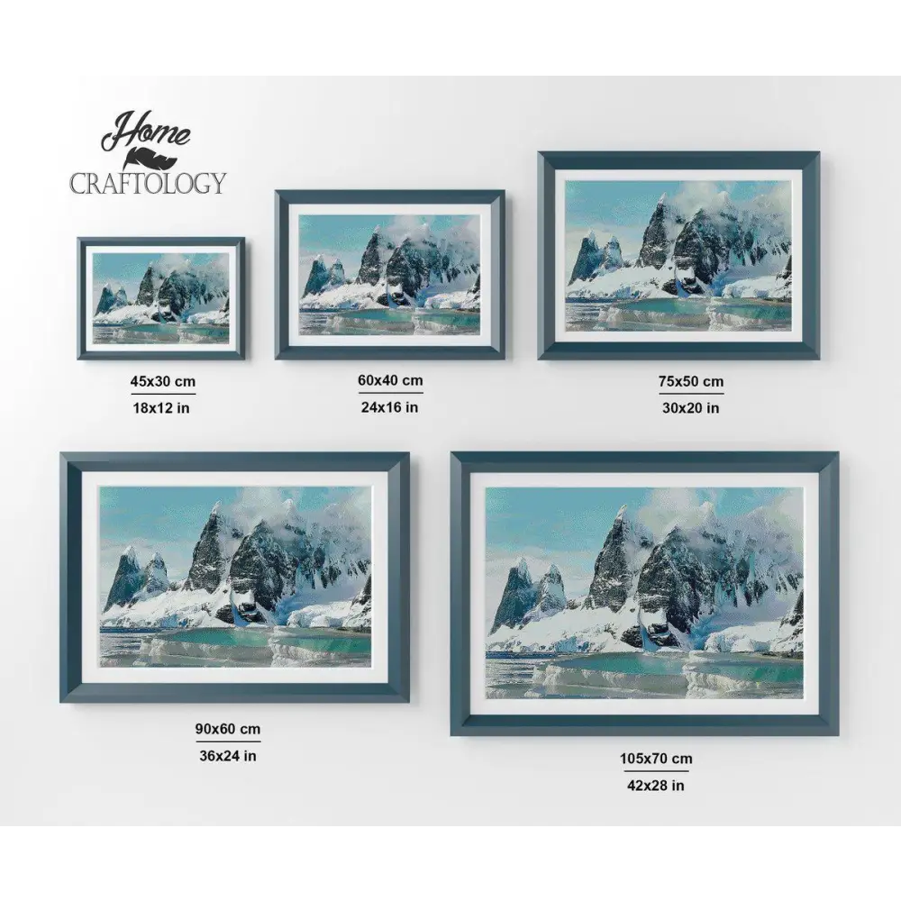 Elephant Island - Premium Diamond Painting Kit - Diamond Painting Kit