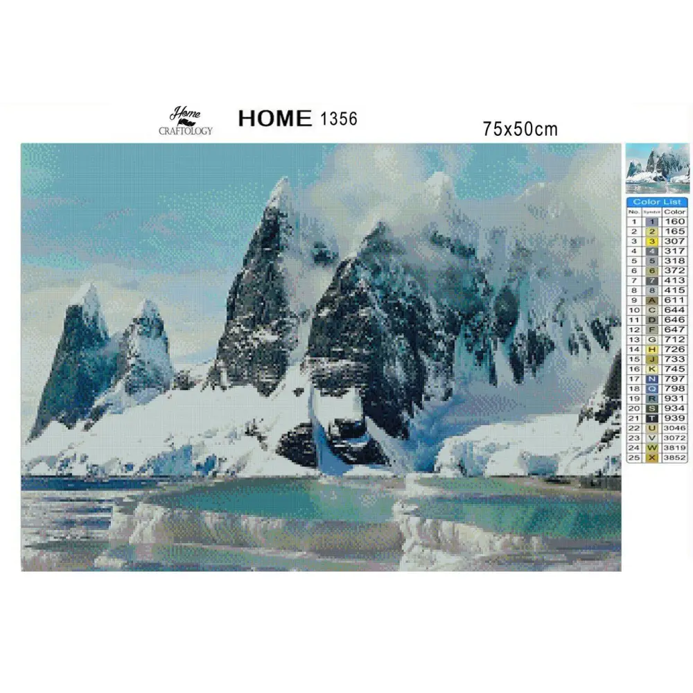 Elephant Island - Premium Diamond Painting Kit - Diamond Painting Kit