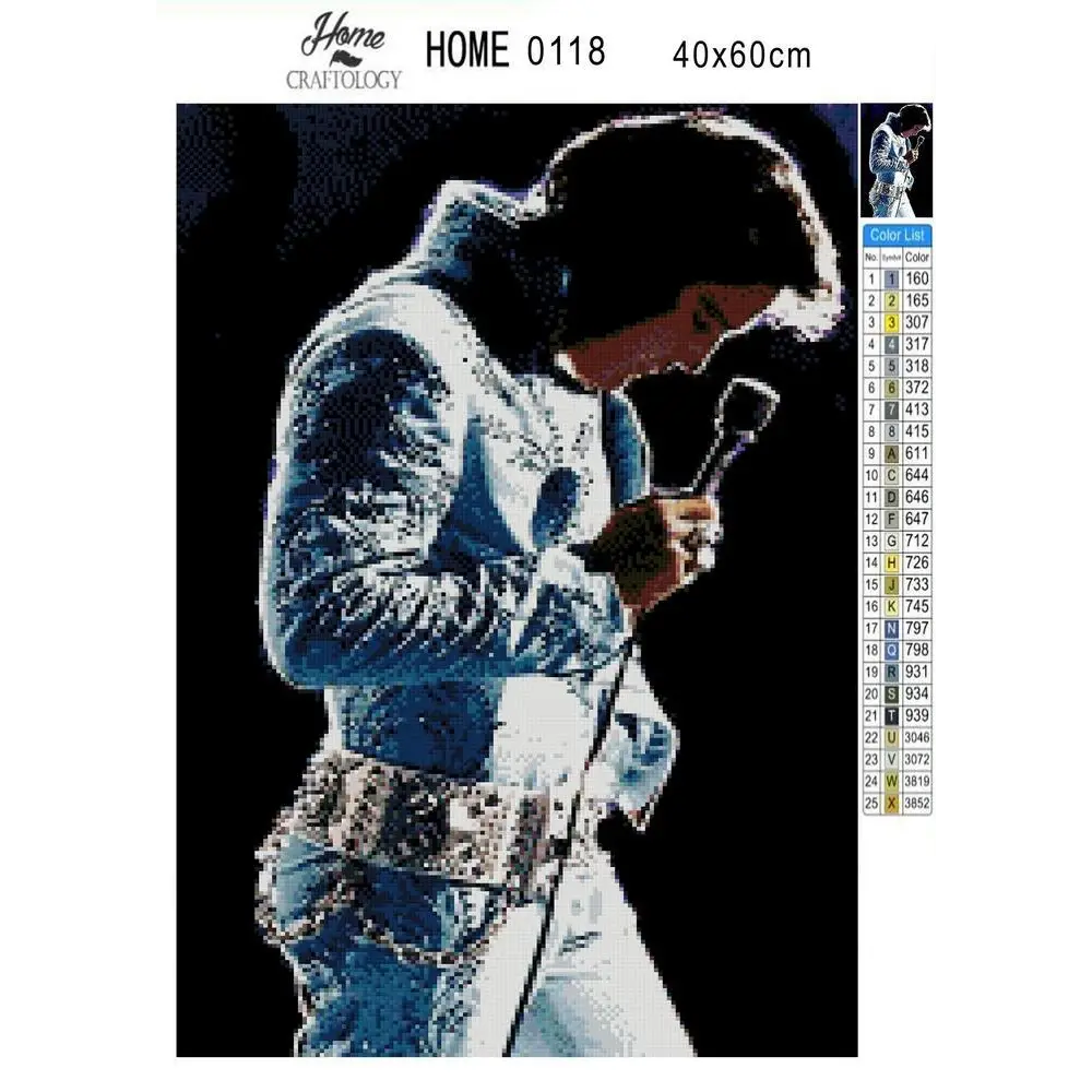 Elvis Presley - Premium Diamond Painting Kit - Diamond Painting Kit
