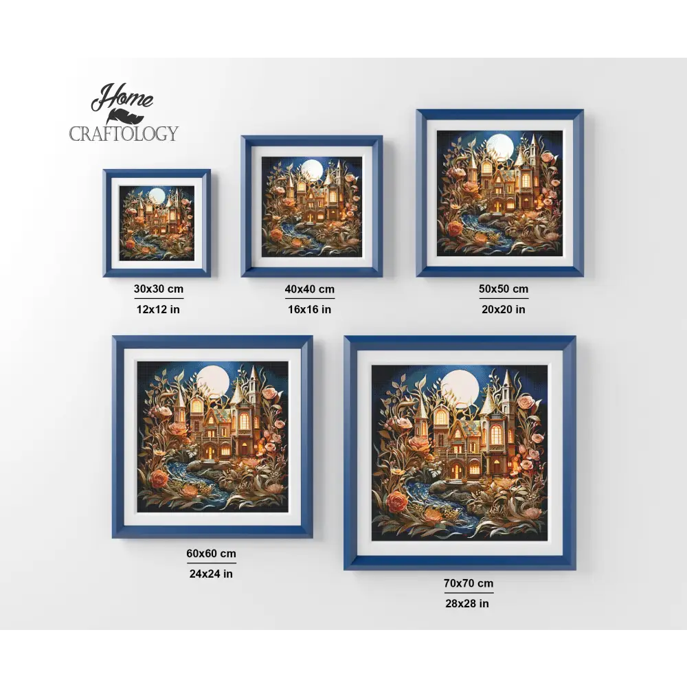 Enchanted House - Exclusive Premium Diamond Painting Kit - Diamond Painting Kit