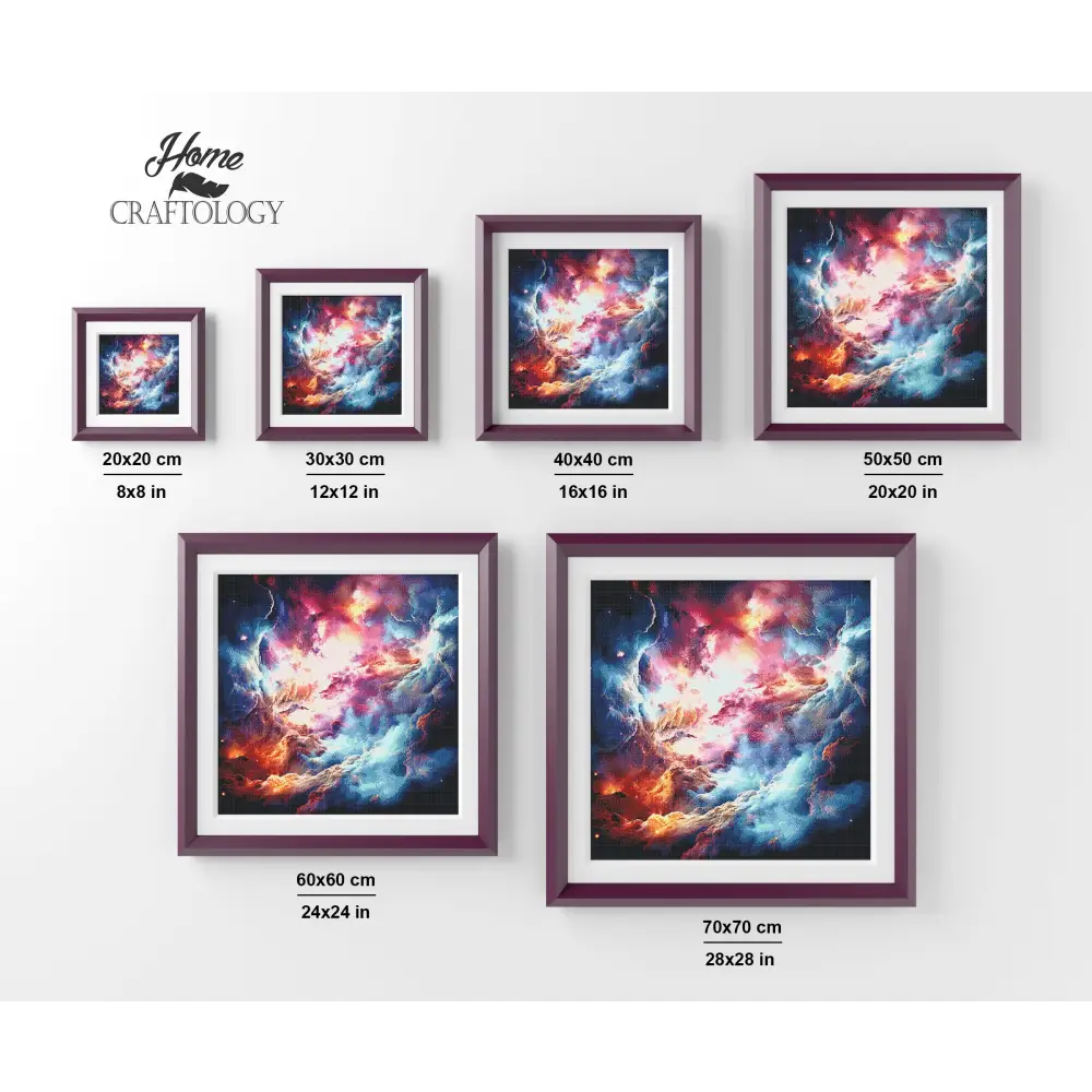 Explosion of Stars - Exclusive Premium Diamond Painting Kit - Diamond Painting Kit