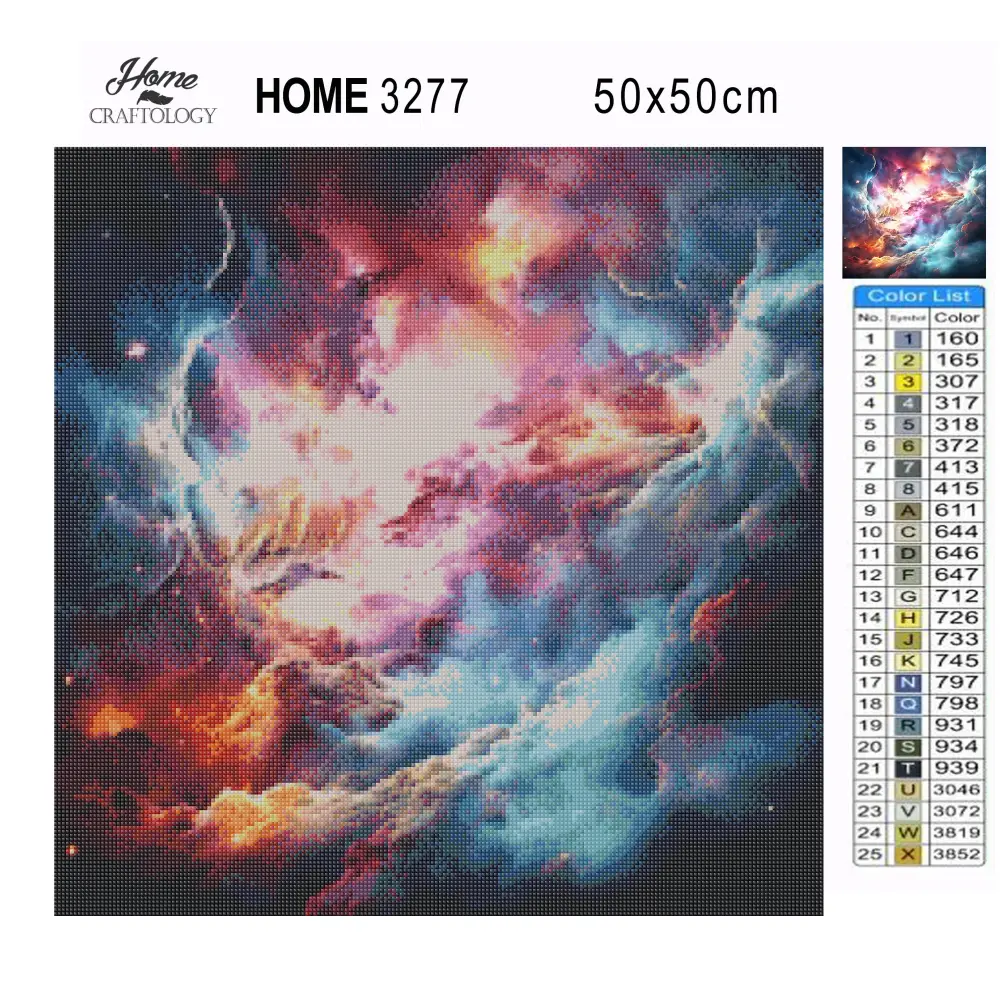 Explosion of Stars - Exclusive Premium Diamond Painting Kit - Diamond Painting Kit