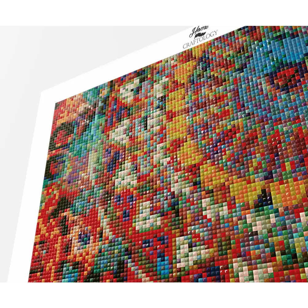 Fabric Mandala - Premium Diamond Painting Kit - Diamond Painting Kit