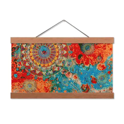 Fabric Mandala - Premium Diamond Painting Kit - Diamond Painting Kit