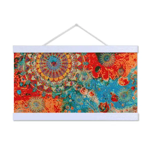 Fabric Mandala - Premium Diamond Painting Kit - Diamond Painting Kit