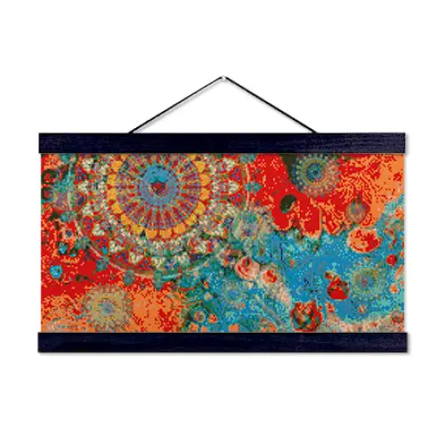 Fabric Mandala - Premium Diamond Painting Kit - Diamond Painting Kit