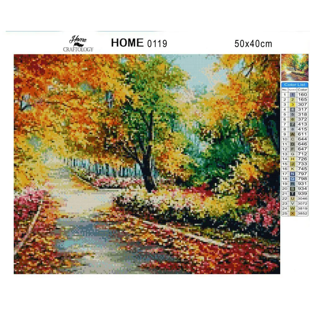 Fall Season - Premium Diamond Painting Kit - Diamond Painting Kit