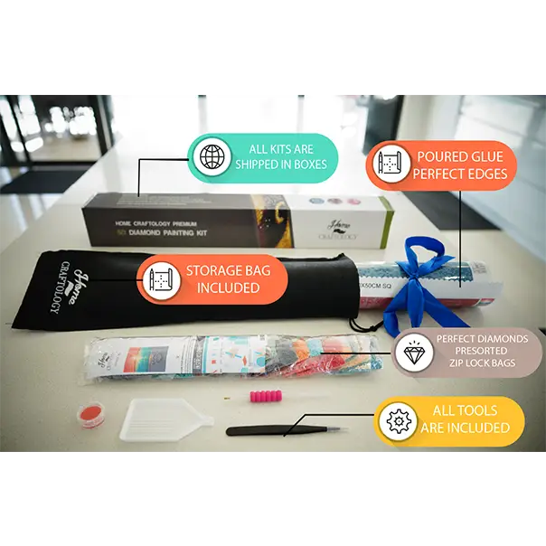 Farm House - Exclusive Premium Diamond Painting Kit - Diamond Painting Kit