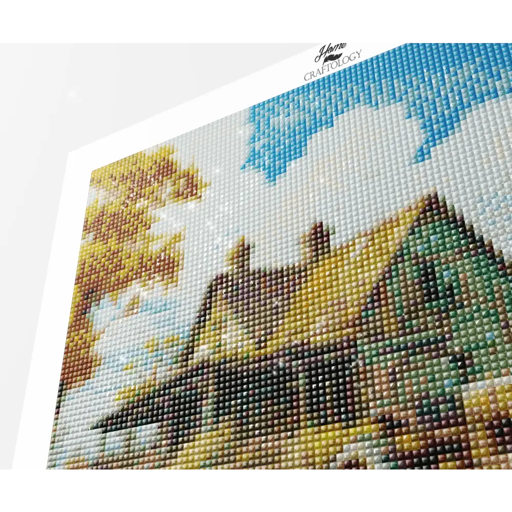 Farm House - Exclusive Premium Diamond Painting Kit - Diamond Painting Kit