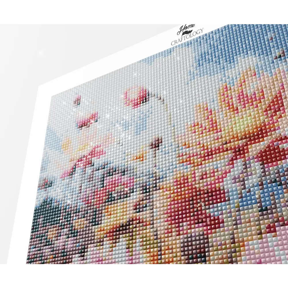 Field of Flowers - Exclusive Premium Diamond Painting Kit - Diamond Painting Kit