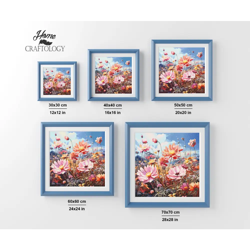 Field of Flowers - Exclusive Premium Diamond Painting Kit - Diamond Painting Kit