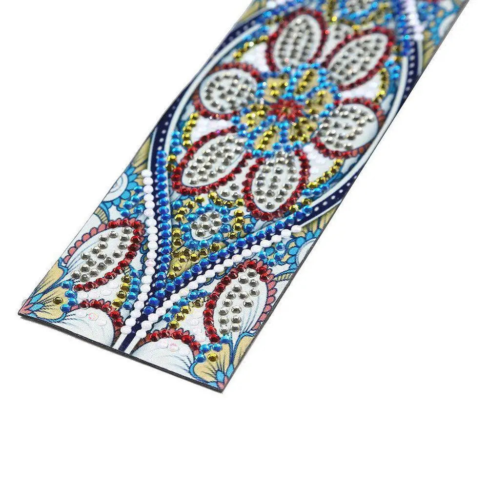Flower - Diamond Painting Bookmark - Bookmark