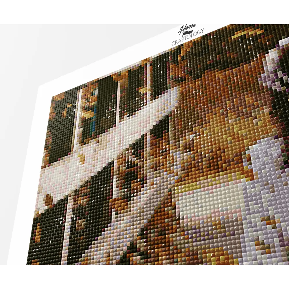 Flower Girl - Premium Diamond Painting Kit - Diamond Painting Kit