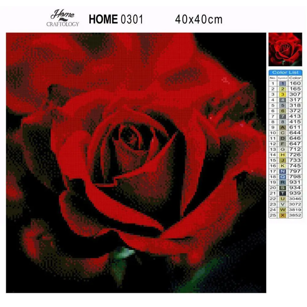 Flowers Bundle - Premium Diamond Painting Kit - Diamond Painting Cross Stitch