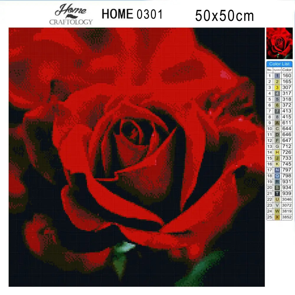 Flowers Bundle - Premium Diamond Painting Kit - Diamond Painting Cross Stitch