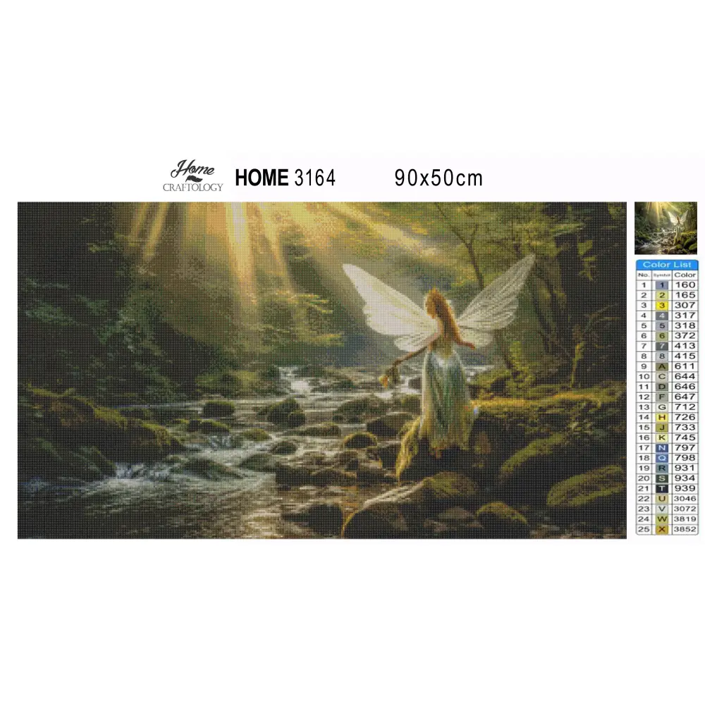 Forest Fairy - Exclusive Premium Diamond Painting Kit - Diamond Painting Kit