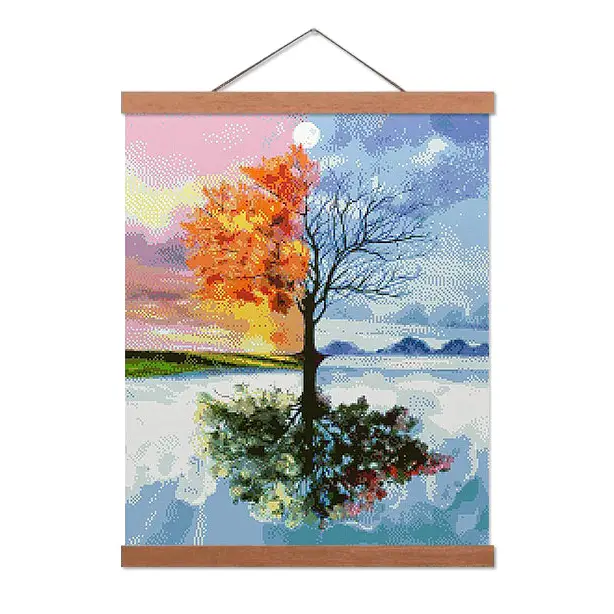 Four Seasons - Exclusive Premium Diamond Painting Kit - Diamond Painting Kit
