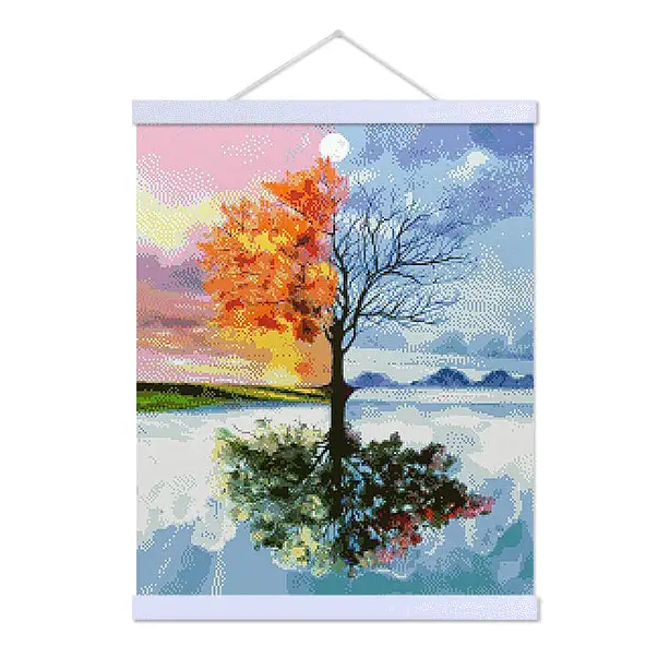 Four Seasons - Exclusive Premium Diamond Painting Kit - Diamond Painting Kit