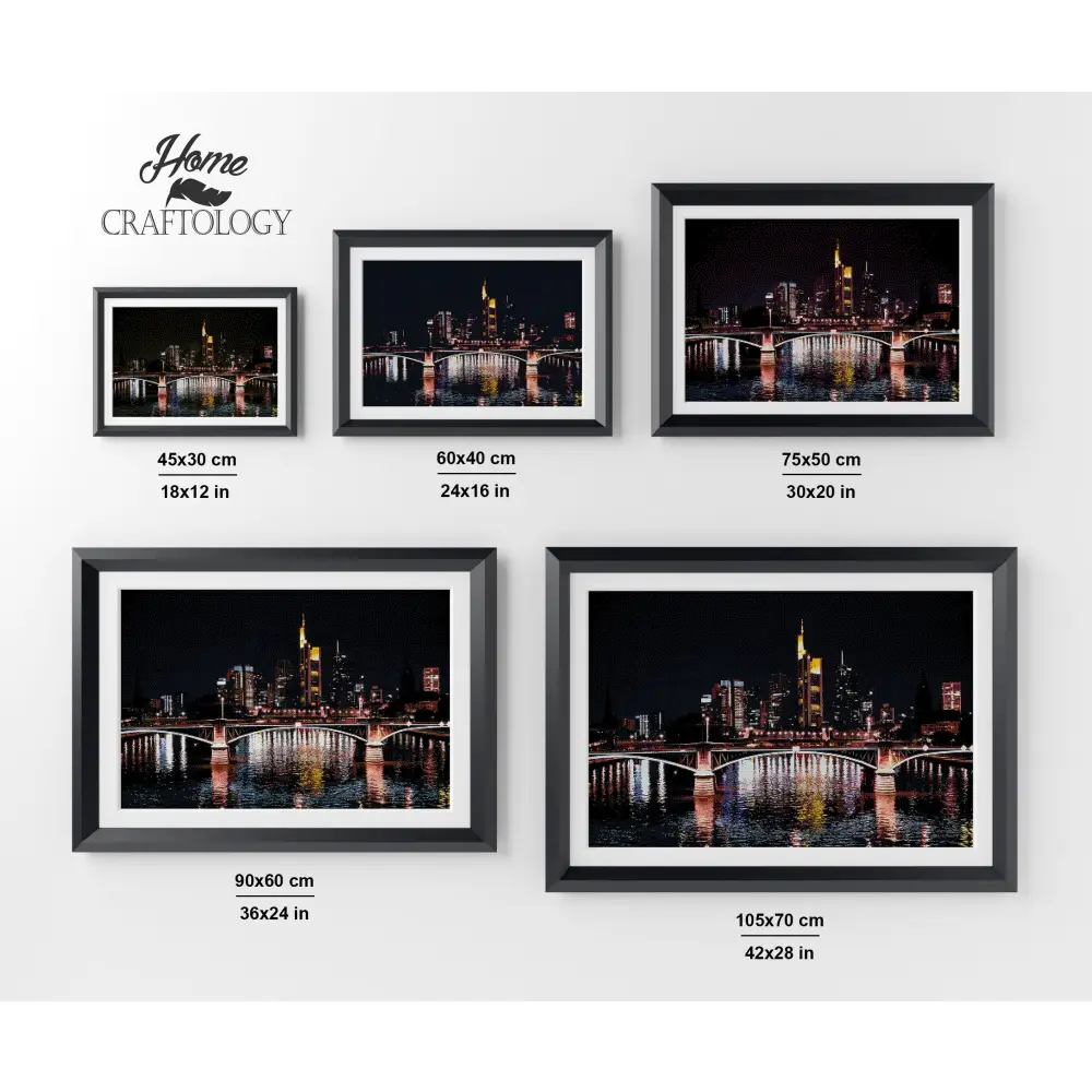Frankfurt - Premium Diamond Painting Kit - Diamond Painting Kit