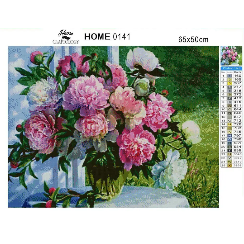 Fresh Flowers - Premium Diamond Painting Kit - Diamond Painting Kit
