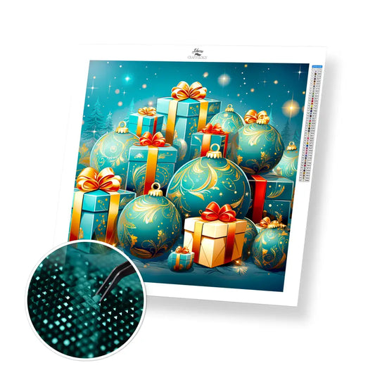 Gifts and Christmas Ornaments - Exclusive Premium Diamond Painting Kit - 30x30cm / 12x12’’ / Square (Most Popular)