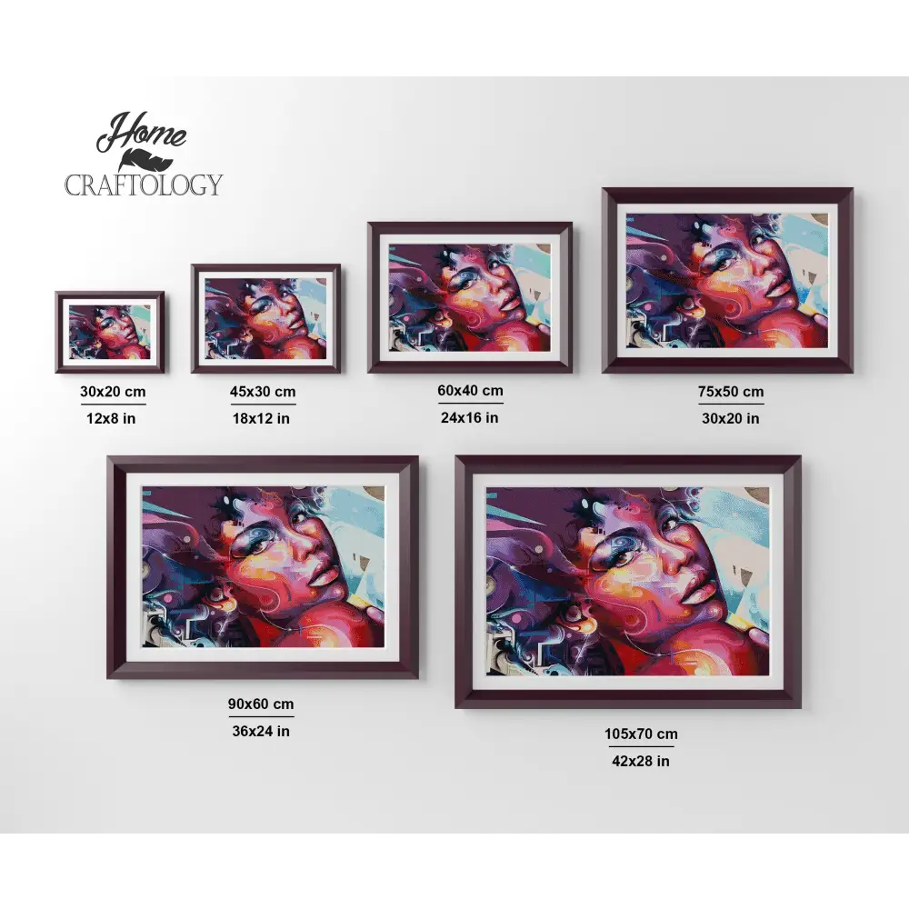 Girl Painting - Premium Diamond Painting Kit - Diamond Painting Kit
