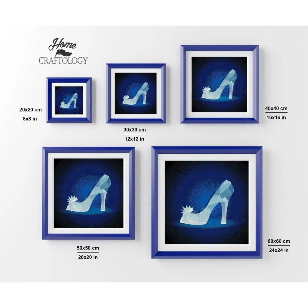 Glass Slipper - Exclusive Premium Diamond Painting Kit - Diamond Painting Kit