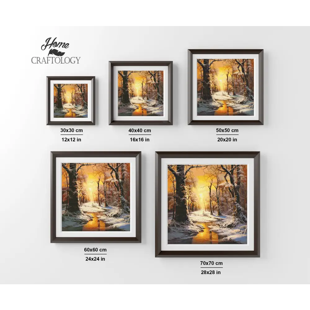 Gloomy Winter - Exclusive Premium Diamond Painting Kit - Diamond Painting Kit
