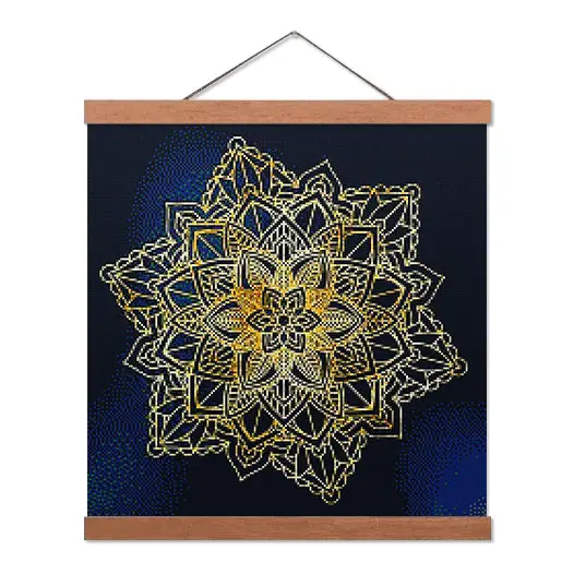 Gold Mandala - Premium Diamond Painting Kit - Diamond Painting Kit