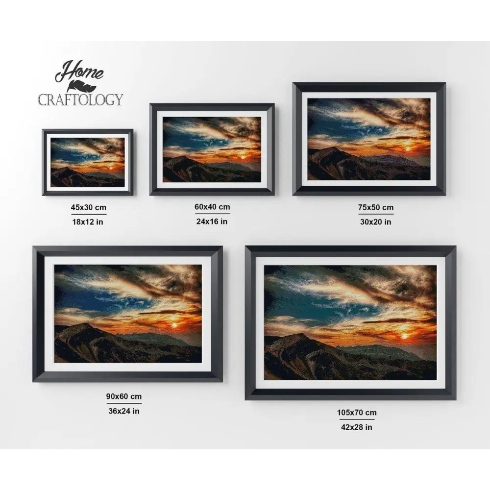 Golden Hour - Premium Diamond Painting Kit - Diamond Painting Kit