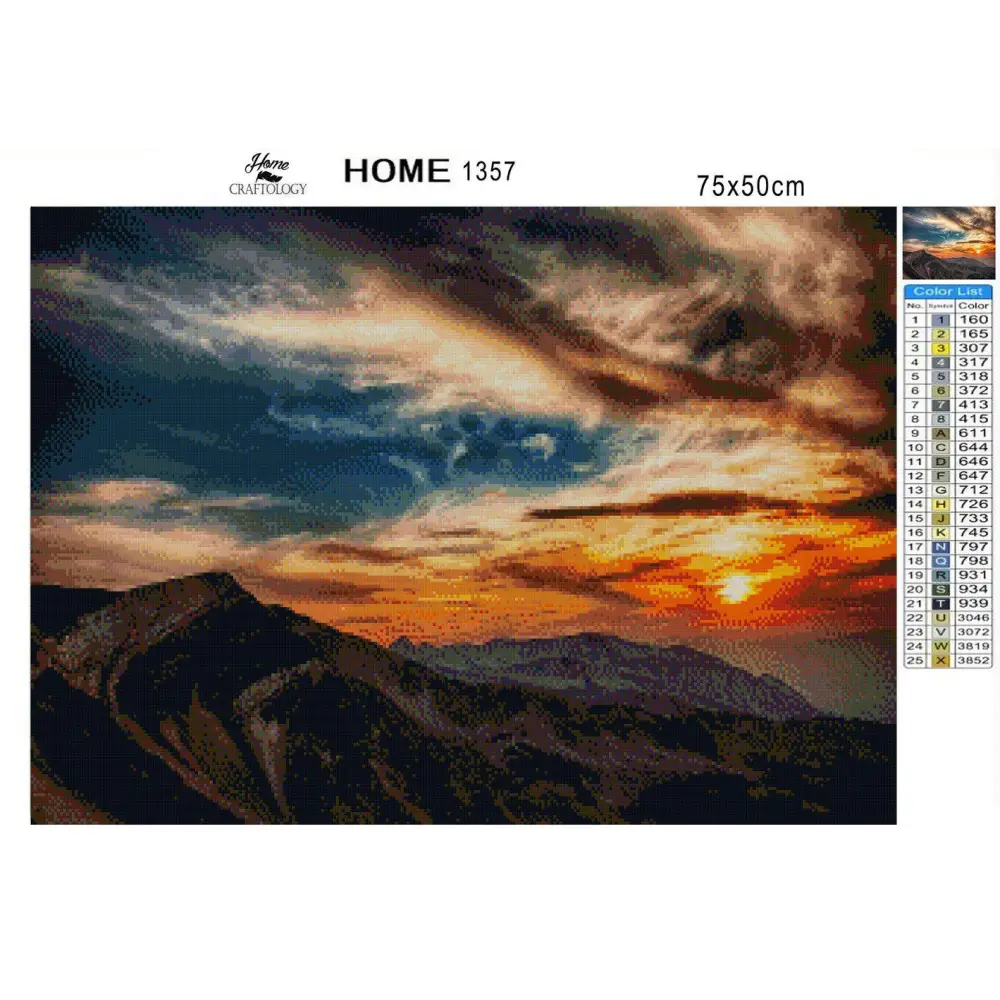 Golden Hour - Premium Diamond Painting Kit - Diamond Painting Kit
