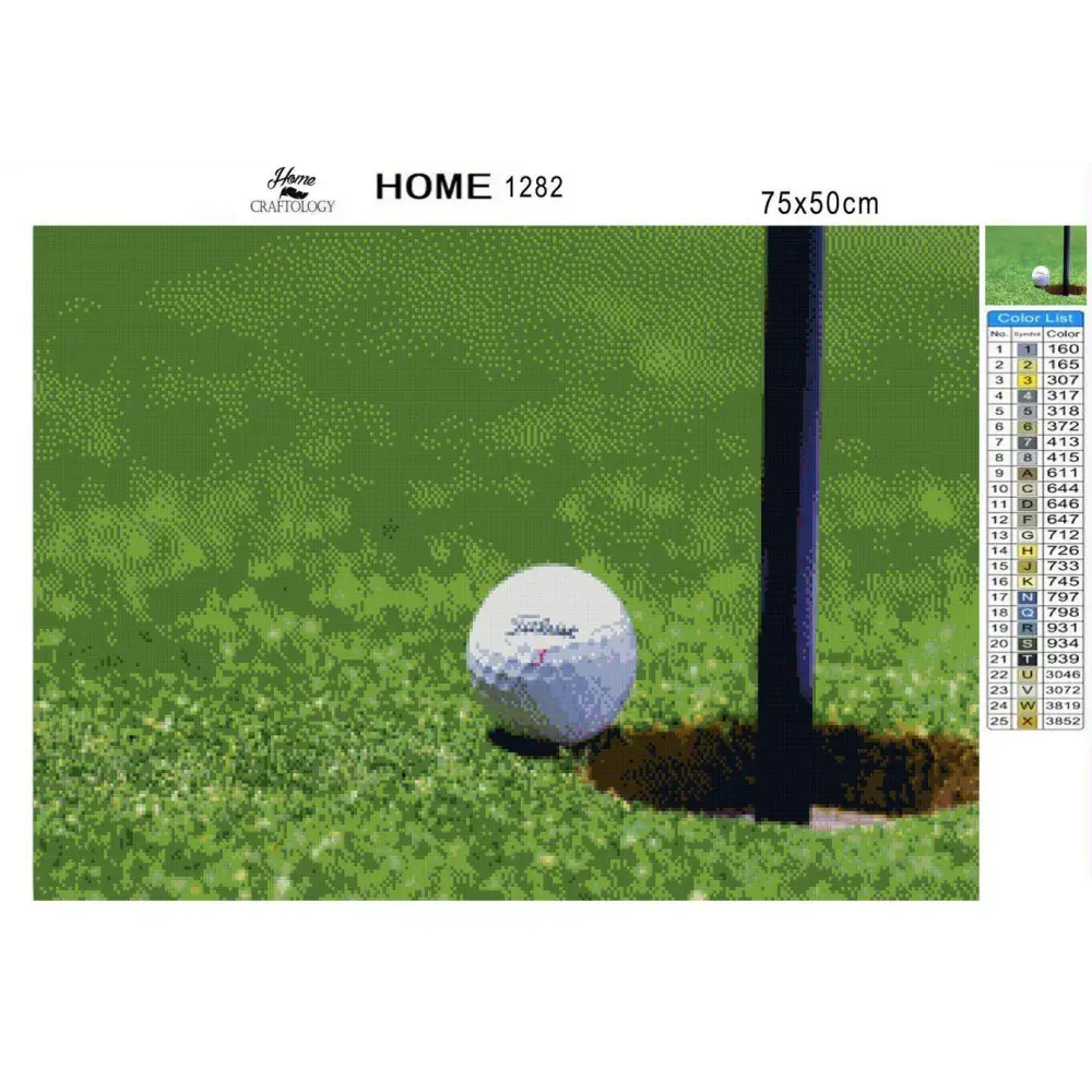 Golf - Diamond Painting Kit - Home Craftology