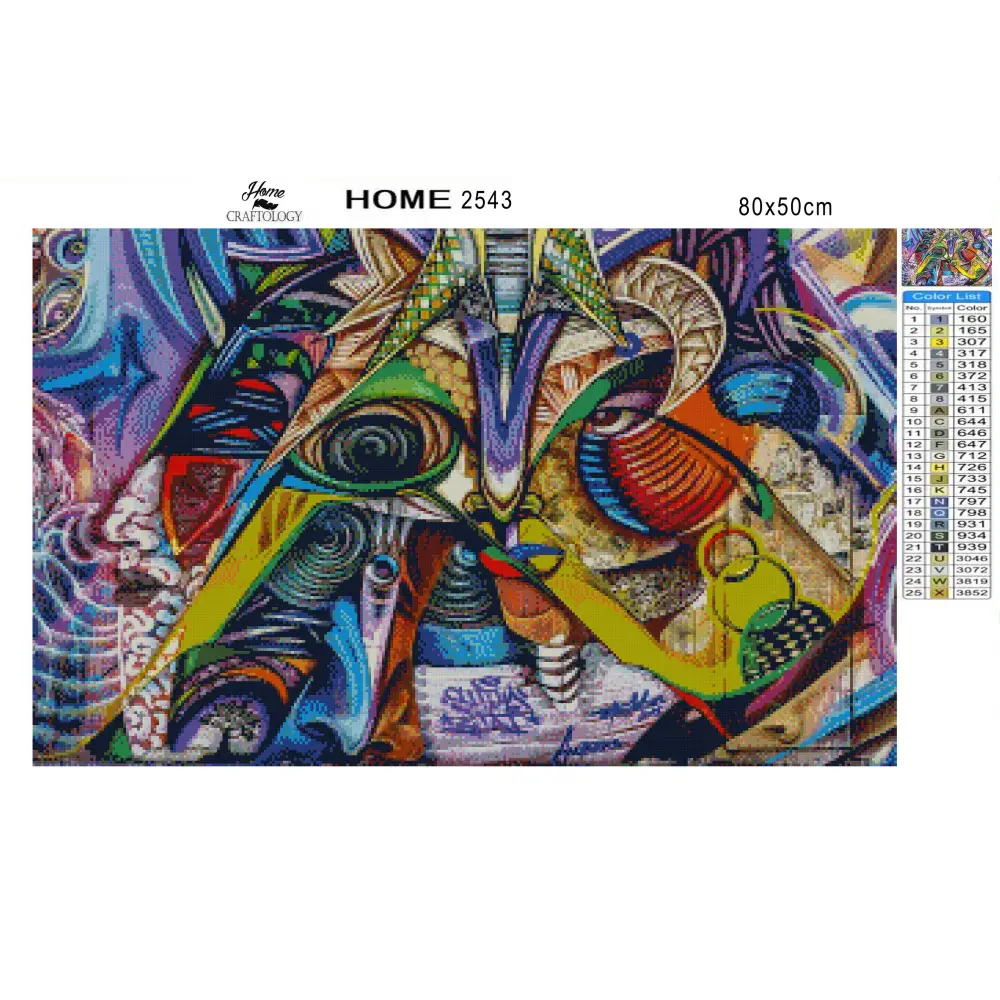 Graffiti - Premium Diamond Painting Kit - Diamond Painting Kit