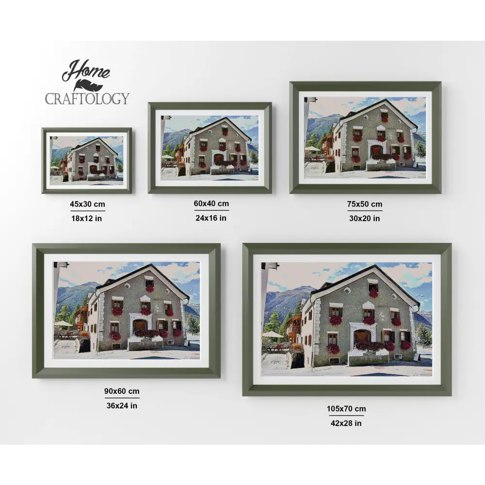 Graubünden - Premium Diamond Painting Kit - Diamond Painting Kit