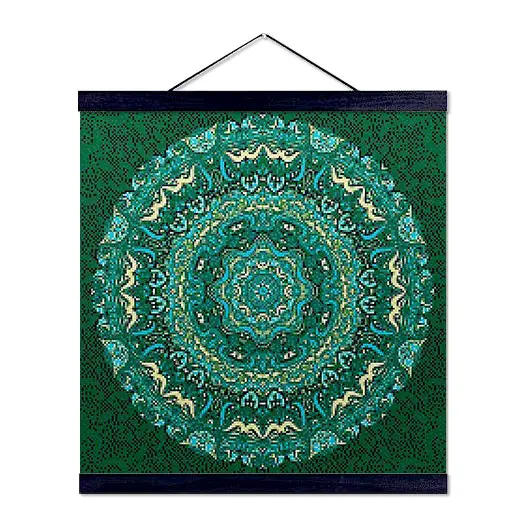 Green Mandala - Premium Diamond Painting Kit - Diamond Painting Kit