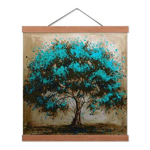 Green Tree - Premium Diamond Painting Kit - Diamond Painting Kit
