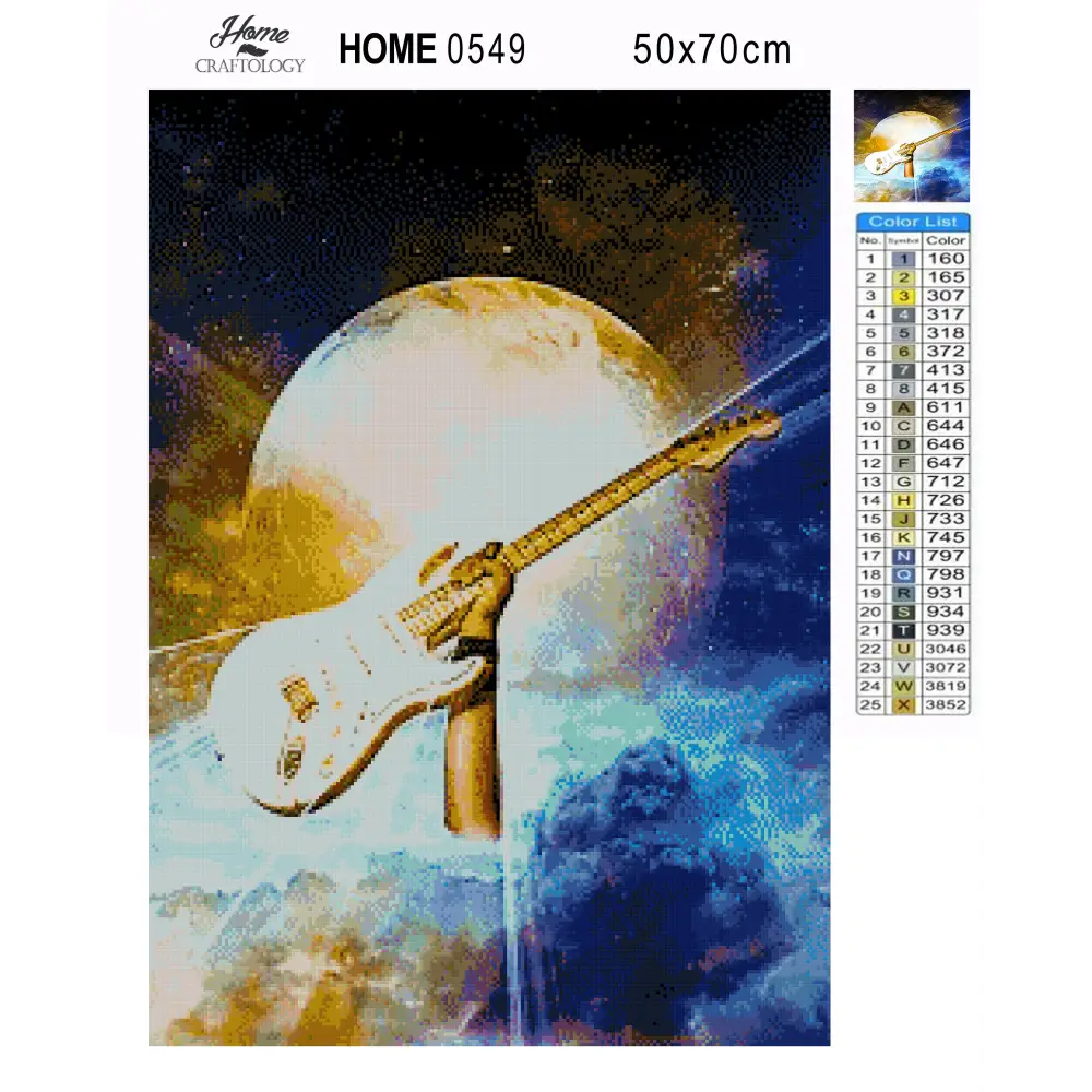 Guitar Success - Premium Diamond Painting Kit - Diamond Painting Kit