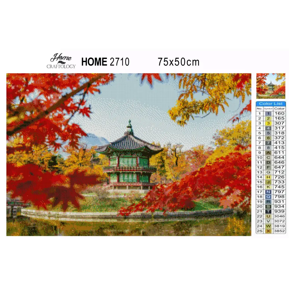 Gyeongbokgung Palace - Premium Diamond Painting Kit - Diamond Painting Kit