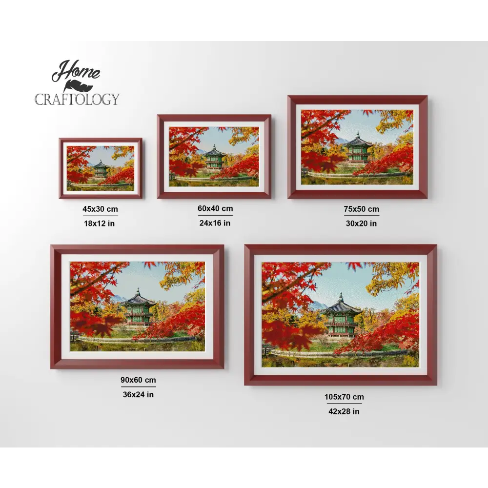 Gyeongbokgung Palace - Premium Diamond Painting Kit - Diamond Painting Kit