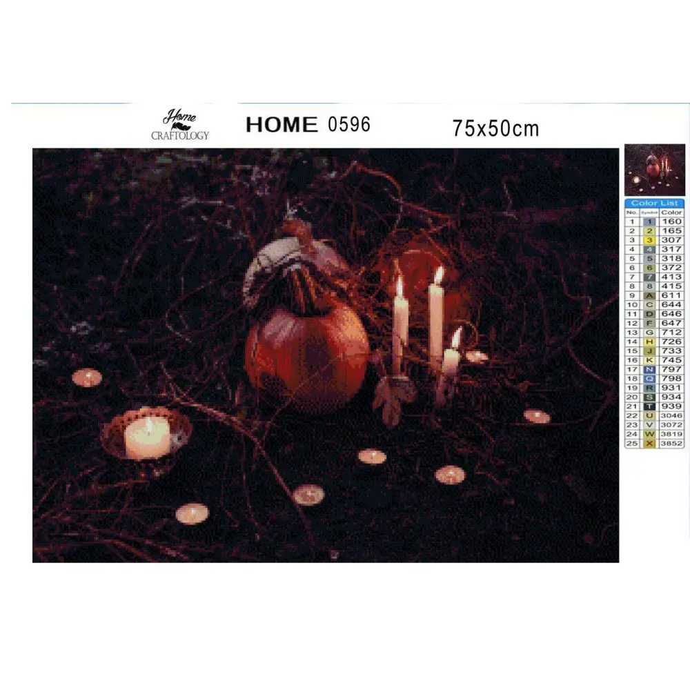 Halloween Decorations - Diamond Painting Kit - Home Craftology