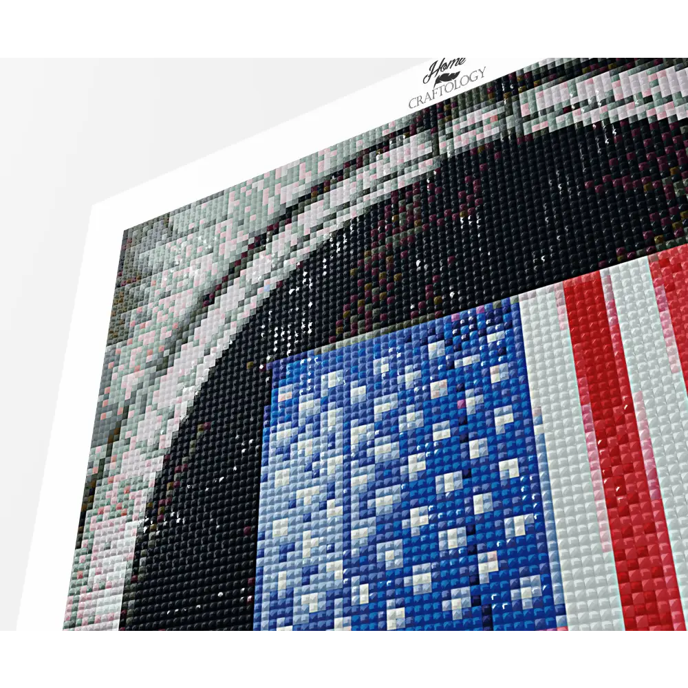 Hanging USA Flag - Premium Diamond Painting Kit - Diamond Painting Kit