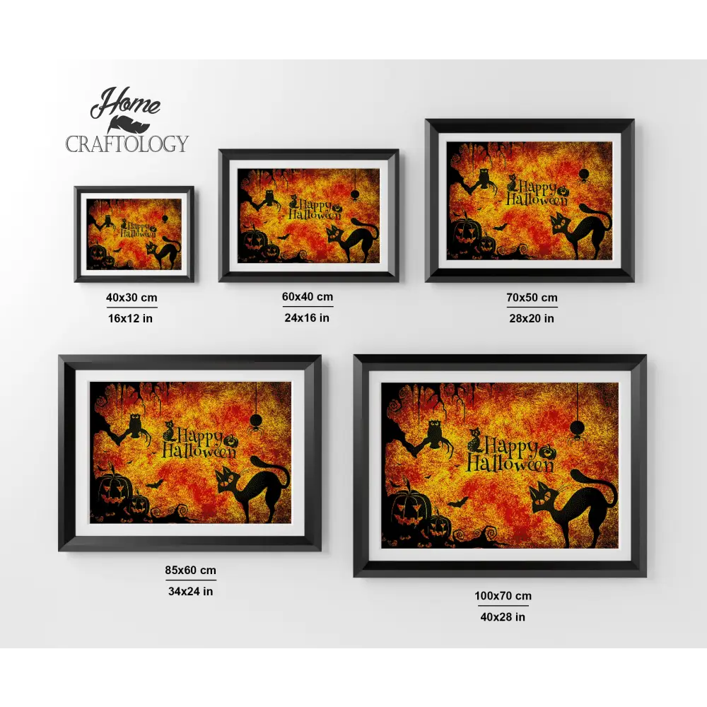 Happy Halloween - Premium Diamond Painting Kit - Diamond Painting Kit
