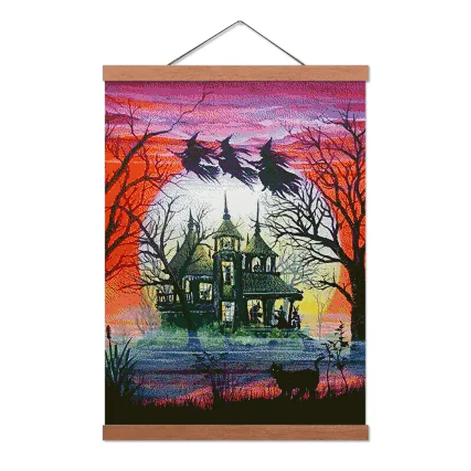 Haunted House - Premium Diamond Painting Kit - Diamond Painting Kit